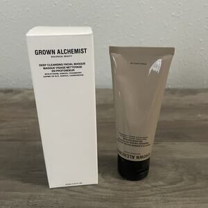 NIB Grown Alchemist Deep Cleansing Facial Masque 75 ml 2.53 fl oz $52 MSRP